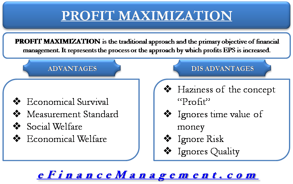 Advantages And Disadvantages Of Profit Maximization Pdf